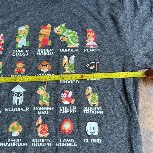 Super Mario Brothers Licensed T-Shirt Size Small - Picture 4 of 5